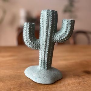 Vintage Cactus Candleholder